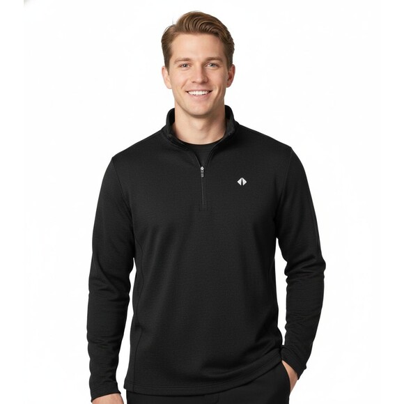 Nike Other - Nike Pullover Golf Cover Up Mens XL 1/4 Zip Black Athleisure NWT
